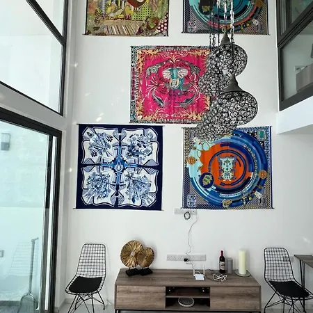 Apartment Hermes Penthouse Sea Sky & Mountains Akanthou